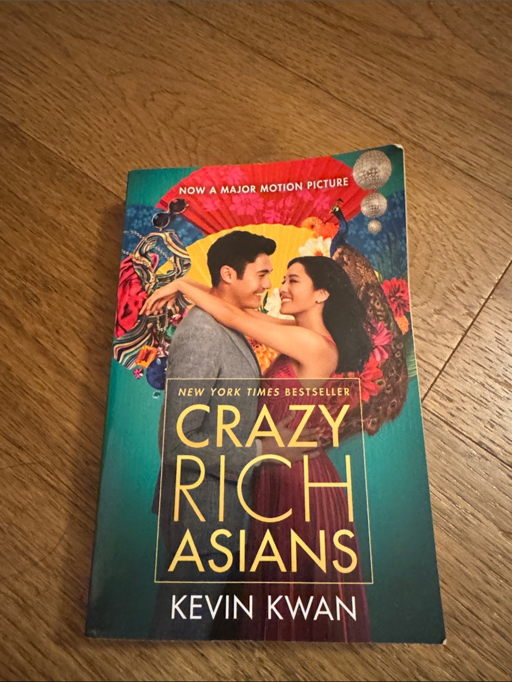 Crazy Rich Asians Paperback Book - Teal Multicolor